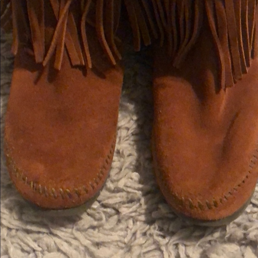 Minnetonka 3-Layer Fringe Boots - image 7